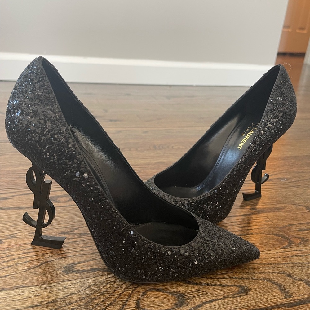 YSL Opyum Glitter Heel